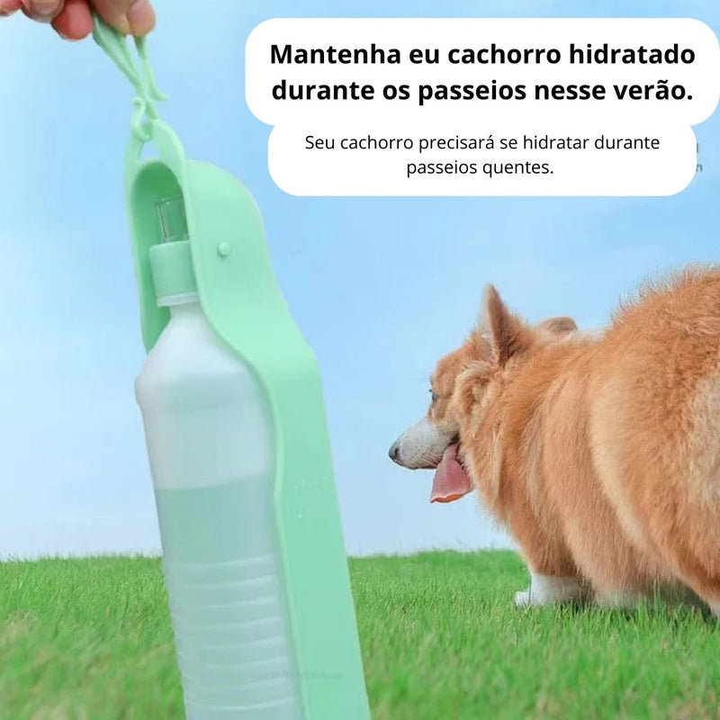 Garrafinha 250 e 500ml para cachorro.